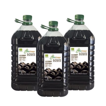 3 garrafas de vinagre balsamico ecologico